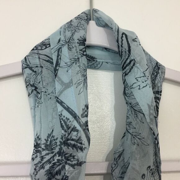 Ma) Chico's/ Talbots Scarf Women's Floral Fairy Officecoorp Cottagecorp Lot of 2 - Picture 5 of 9